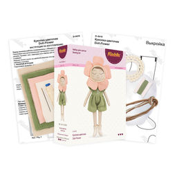 Набор для шитья Miadolla D-0419 Куколка-цветочек