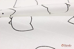 Муслин двухслойный Котики, ш.1.35м, хлопок-100%, 100гр/м.кв - Купава фото 2