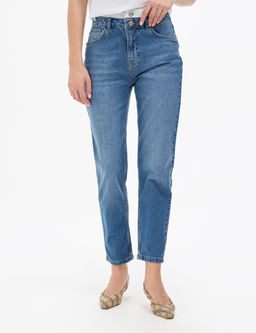 A__k Mavi Mom High Waist Fit Jean Pantolon