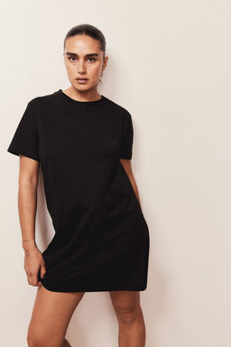Vestido camiseta de algodon