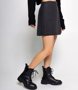 Юбка-шорты #КТ8662, графит
