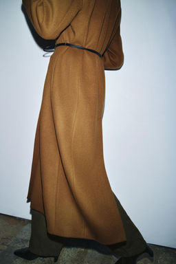 WOOL BLEND COAT ZW COLLECTION - Zara фото 7