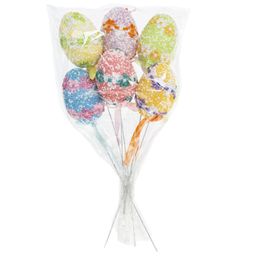 Изделие декоративное (вставка) Яйцо пасхальное (4*6), набор из 6-ти шт., L13 W6 H26 см - Remeco фото 2