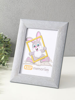 Фоторамка для фото 15×21 см Keep memories Luxe Elegance, пластик, серо-голубой, (пластиковый экран)