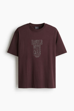 Camiseta con motivo estampado Loose Fit - H&m фото 8