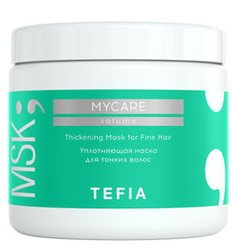 Уплотняющая маска для тонких волос VOLUME, 500мл Mycare TEFIA
