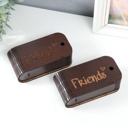 Шкатулка "Friends" 13х7х4 см МИКС