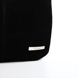 Сумка-мешок на молнии, цвет чёрный - Simaland фото 3