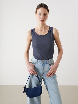 U Yaka ?izgili Kad?n Atlet