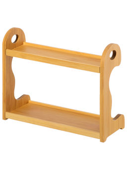 Полка бамбуковая 2-х ярусная 26*10*21 см