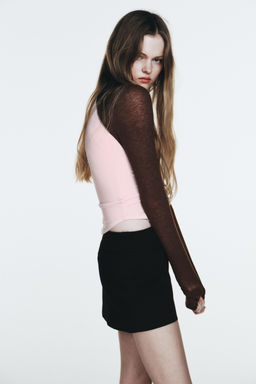 SKORT WITH BELT - Zara фото 11