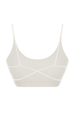 TRENDYOLMILLA Siyah Seamless/Dikissiz Ip Ask?l? S?rt Detayl? Balensiz Kaps?z Bralette Orme Sutyen THMAW23SU00130  фото 45