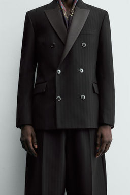 LIMITED EDITION DOUBLE-BREASTED SUIT BLAZER - Zara фото 5