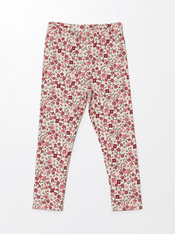 Beli Lastikli ?i?ekli K?z Bebek Tayt