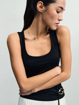 Базовый топ с широкими бретелями / Zarina