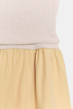 FALDA COMBINADA FAJ?N / Crudo/Amarillo - Zara фото 5