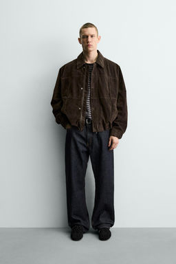 FAUX SUEDE JACKET - Zara фото 10