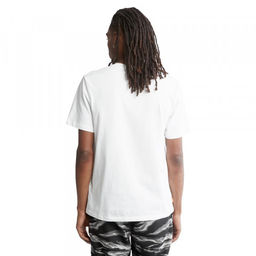 Мужская футболка Timberland SS Brand Carrier Linear Logo Tee Regular белая  фото 2