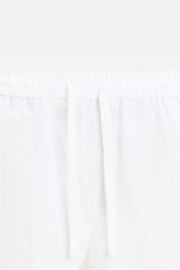 100% LINEN TROUSERS - Zara фото 8