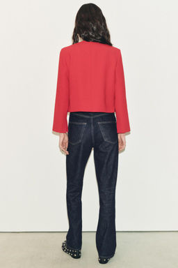 ZW COLLECTION BUTTONED JACKET - Zara фото 13