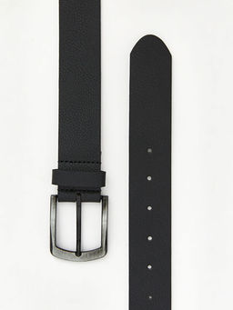 Deri G?r?n?ml? Erkek Kemer