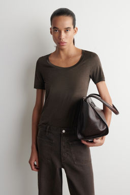 CAMISETA DE SEDA SLIM FIT - H&m фото 4
