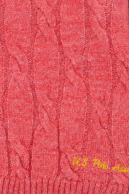 Розовый свитер для девочки - U.s. polo assn фото 3