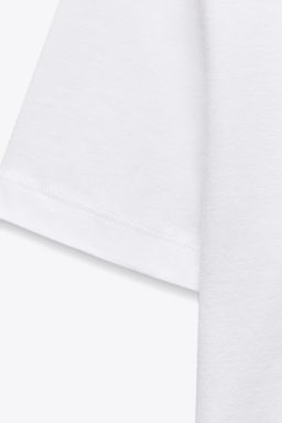 CROPPED STRETCH T-SHIRT - Zara фото 48