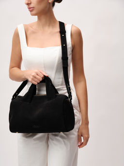 Замшевая сумка Bowling DBR 31378 черный  фото 9