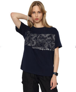 CRB wear / CSMW 60353-41 Футболка женская,темно-синий/Ex.Cherubino