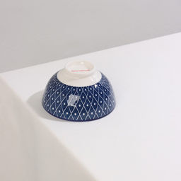 Миска керамическая Доляна Бодом, 150 мл, d=9,5 см, цвет синий  фото 4