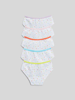 ACOOLA / Трусы детские для девочек в наборе из 5 шт. Mango цвет в ассортименте фото 2