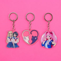 Брелок «Аниме», набор 3 шт.