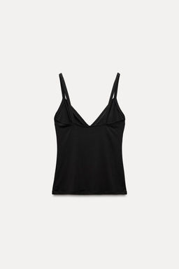 STITCHED VEST TOP - Zara фото 23