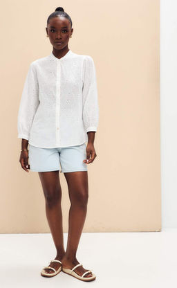 Блузка F512-1102 white - Fine joyce фото 10