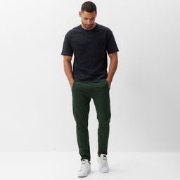 Футболка мужская MINAKU, чёрный, р-р 42-44