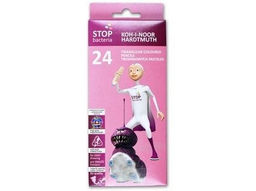 Карандаши цветные STOP BACTERIA 3194 N 24 цв картон.упак. с подвесом
