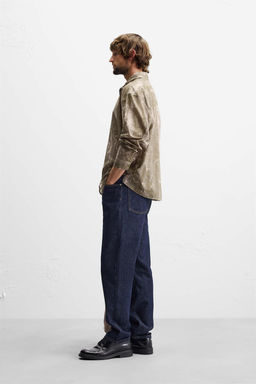 TIE-DYE FLOWING SHIRT - Zara фото 4