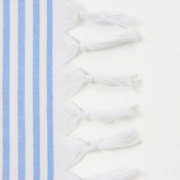 Полотенце Пештемаль LoveLife Полоски, цв. синий, 100х180 см, 100% хлопок, 180 г/м2  фото 3