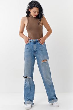 Боди трикотажное серо-голубое - Fly фото 26