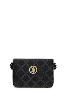 Женская черная сумка через плечо Неожиданная скидка в корзине