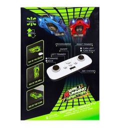 Антигравитационная машинка Wall Racer, радиоуправление, ездит по стенам, работает от аккумулятора, цвет синий - Автоград фото 9