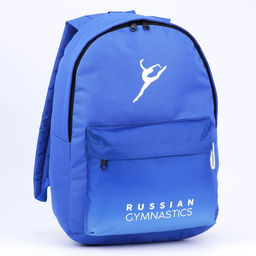 Рюкзак «Гимнастика» Putin team, 29×13×44 см, отд на молнии, н/карман, голубой