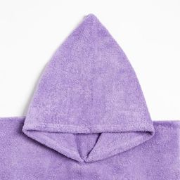 Полотенце-пончо Крошка Я Гномик, цвет сиреневый, размер 24-32, 100 % хлопок, 320 г/м2  фото 12