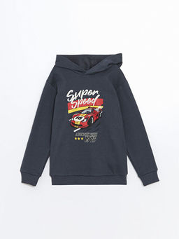 Kap??onlu Erkek ?ocuk Sweatshirt