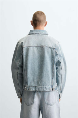 BASIC DENIM JACKET - Zara фото 3