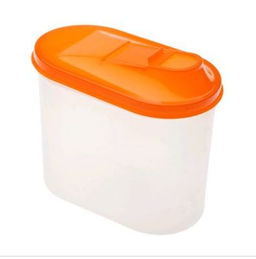 Банка для сыпучих продуктов п/эт. 1,5л овал.