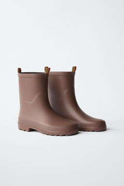 BOTA DE AGUA B?SICA / Marr?n - Zara фото 2
