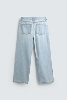 JEANS FLARE FIT / Azul claro - Zara фото 8