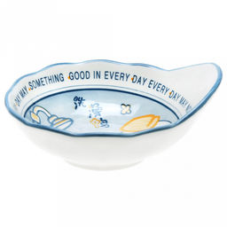 Утиные истории Салатник фарфоровый 150мл, 12,3х10,9х3,6см, с деколью, волнистый край, отводка (Китай) - Домашняя мода фото 2